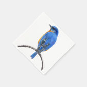 Blauwvogel Servet (Hoek)