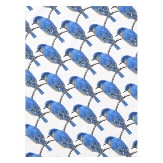 Blauwvogel Tafelkleed (Voorkant)