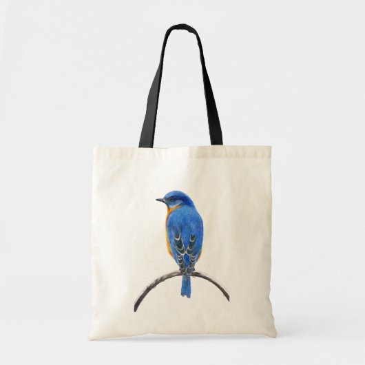 Blauwvogel Tote Bag (Voorkant)