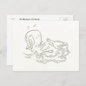 Blauwvogel van Fortitude Briefkaart (Voorkant / Achterkant)