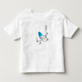 Blauwvogel van geluk kinder shirts (Voorkant)
