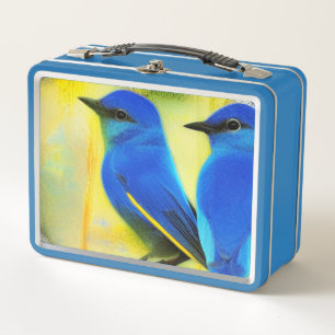 Blauwvogel van geluk Lunch Box