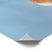 Blauwvogel van het Poster Geluk (Hoek)