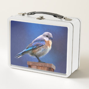 Blauwvogel (Vrouw) Schilderen - Oorspronkelijke vo