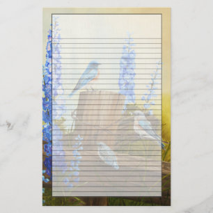 Blauwvogelfamilie Briefpapier