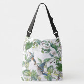 Blauwvogelpest Canvas tas "Morning Glory Flowers" (Voorkant)