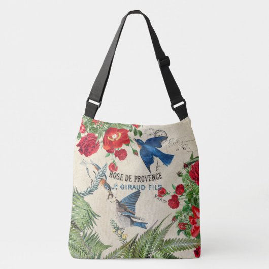 Blauwvogels Wilde Audubon Animals Canvas tas (Voorkant)