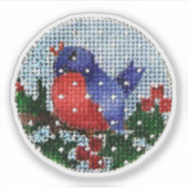 BlauwvogelSticker Sticker (Voorkant)