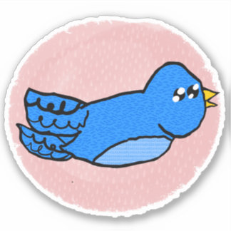 BlauwvogelSticker Sticker