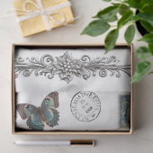 Blauwwandepapier voor draadloze componenten tissuepapier (Geschenk)