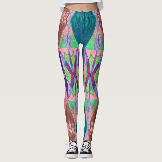 Blaze C/M op een Leggings (Voorkant)