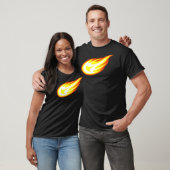 Blaze _ De Monster Machines Fireball Logo T-shirt (Unisex)