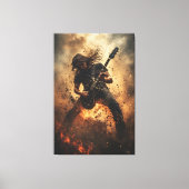 Blaze of Rebellion Canvas Afdruk (Voorkant)