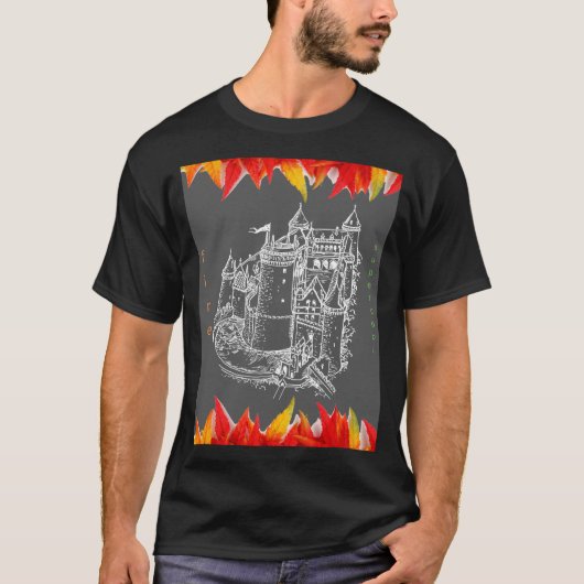 Blaze Onyx: het ultieme flame T-shirt (Voorkant)