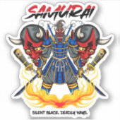 Blaze Samurai Sticker (Voorkant)