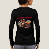 Blaze Your Path Tri-Blend Shirt (Achterkant)
