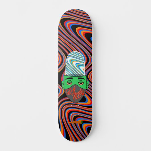 Blazed Reality 8" Skateboard (Voorkant)