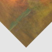 Blazen van koraalrood abstract tissuepapier (Detail)