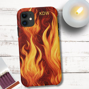 Blazend Inferno Monogram iPhone 11 Hoesje
