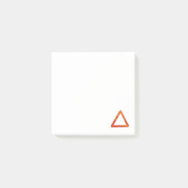 Blazing Fire Element Alchemy Symbool Post-it® Notes