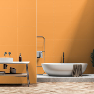 Blazing Oranje Energie: Vurig & Vet Behang