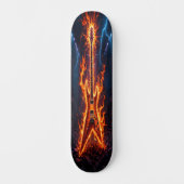 Blazing Riffs Edition 2 Skateboard (Voorkant)