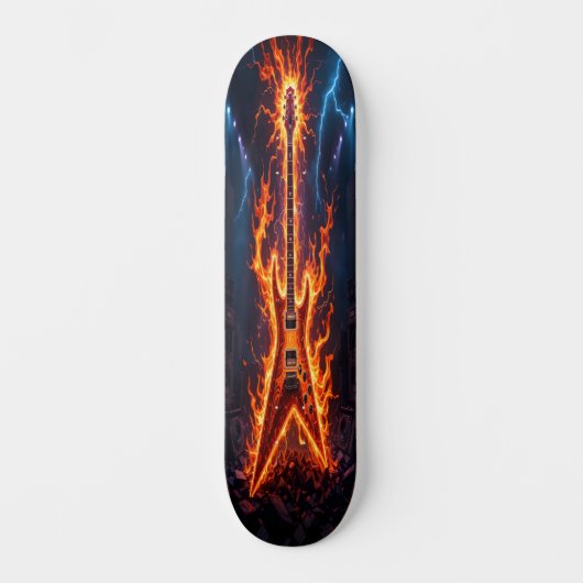 Blazing Riffs Edition 2 Skateboard (Voorkant)