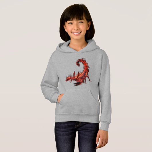 Blazing Scorpion Mythical Creature Fantasy Art (Devant entier)