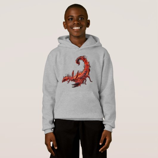 Blazing Scorpion Mythical Creature Fantasy Art (Devant entier)