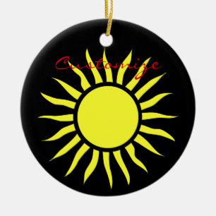 Blazing Sun Thunder_Cove Keramisch Ornament