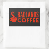 BLC Logo & Sticker de texte, noir, paysage (Sac)