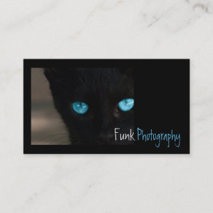 BLCBE Black Cat Blue Eyes Visitekaartje