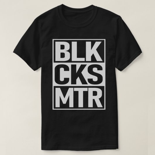 BLCK MTR T-SHIRT (Design voorkant)