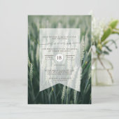 Blé biologique | FAIRE-PART DE MARIAGE (Debout devant)