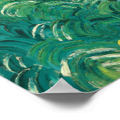 Blé Fields - Vincent van Gogh Poster d'art (Coin)