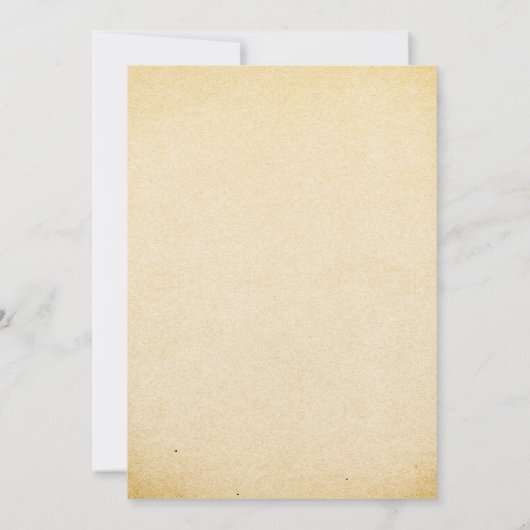 Blé Rustique BRIDAL DOUCHE Invitations (Dos)