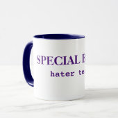 Blé spécial Hater Tears Drôle café Mug (Devant gauche)