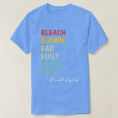 Bleach Blonde Bad Built Butch Body Retro  H T-shirt (Design voorkant)