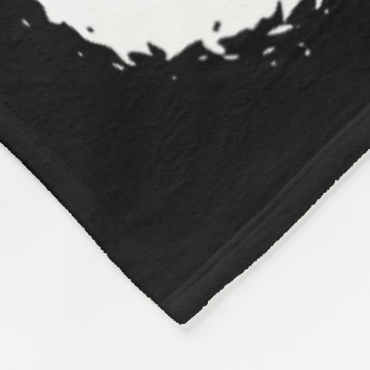 Bleached Bysketbyll Sister Life Messy Bun Byll Fleece Deken (Hoek)