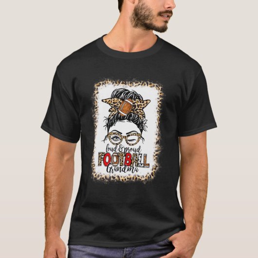 Bleached Leopard Loud T-shirt (Voorkant)