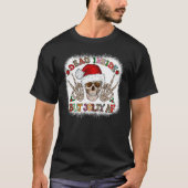 Bleached When Your Dead Inside But It's Christmas T-shirt (Voorkant)