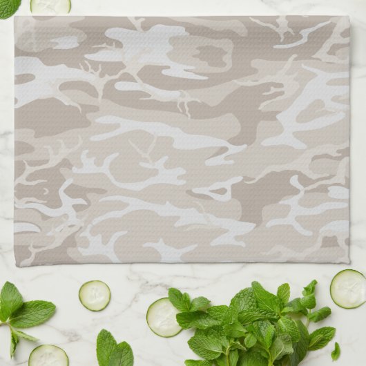 Bleaching Wasteland Camo Theedoek (Gevouwen)