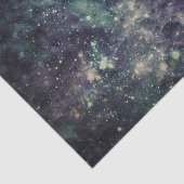 Bleak Galaxy Space Rock Birthday Party Tissuepapier (Detail)