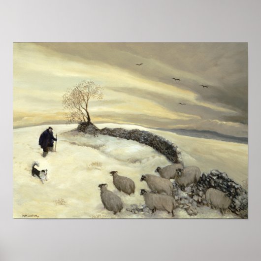 Bleak winter day poster (Voorkant)