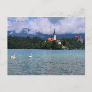 Bled Slovenië Briefkaart