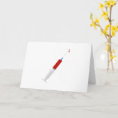 Bledige spuit kaart (Gele Bloem)