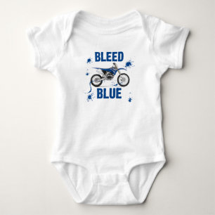 Bleed Blue 13 Romper