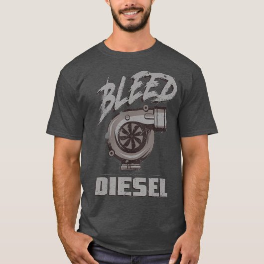 Bleed Diesel Fuel Diesels Trucks Roll Coal  Gift T-shirt (Voorkant)