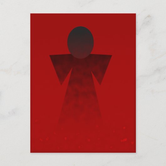 Bleeding Angel Briefkaart (Voorkant)