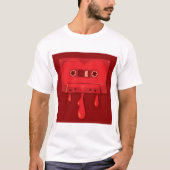 Bleeding Audio Cassette T-shirt (Voorkant)